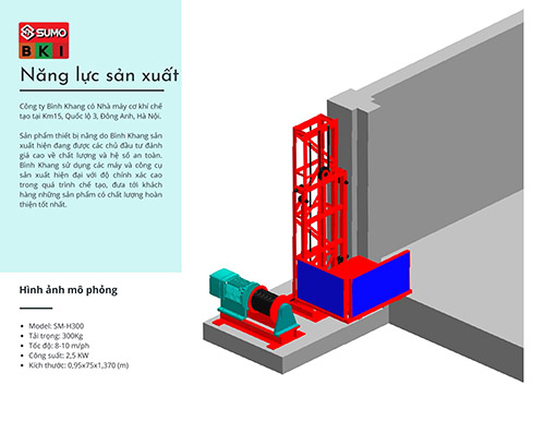 Thiết kế mẫu - Vận Thăng Sumo Bình Khang - Công Ty Cổ Phần Đầu Tư Bình Khang